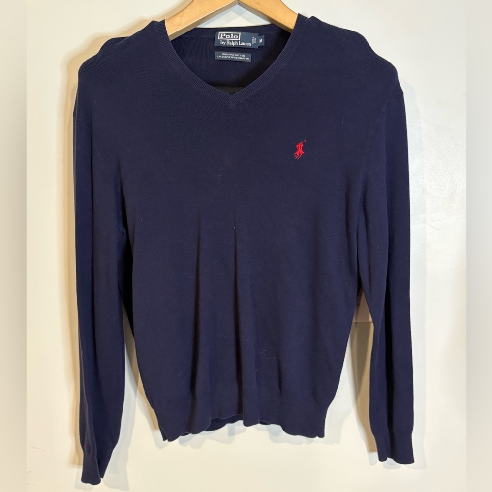 Polo Ralph Lauren Mens M Pima Cotton Sweater